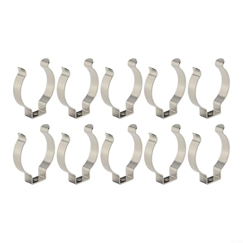 Lastdaytime Organizational Solution 10 Stück robuste Federstahl-Werkzeugklammern für effiziente Aufbewahrungsbedürfnisse (38 mm) von Lastdaytime