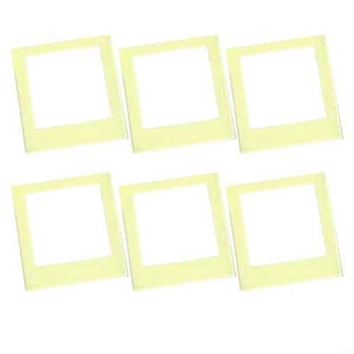 Lastdaytime Quadratischer Bilderrahmenhalter, magnetische Acryl-Vitrine für Foto, Karten, Kühlschrank, Schrankdekoration (grüner Tee) von Lastdaytime