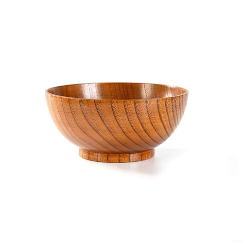 Lastdaytime Salatschüssel, Reissuppe, Lebensmittelbehälter, Küchengeschirr, Holz, Reisschale (18 cm) von Lastdaytime
