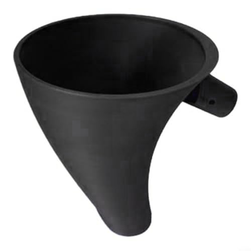 Lastdaytime Standmixer Trichter für 222 mm Schüssel, passend für Artisan KSM150 geführter Ausgießer, ergonomischer Griff, Kunststoffaufsatz zum Backen (schwarz) von Lastdaytime