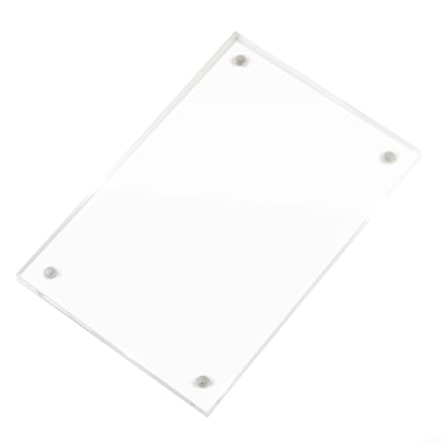 Lastdaytime Stilvoller, transparenter Acrylrahmen mit Magnetverschluss, perfekt für Zuhause oder Büro (10 x 15 cm) von Lastdaytime