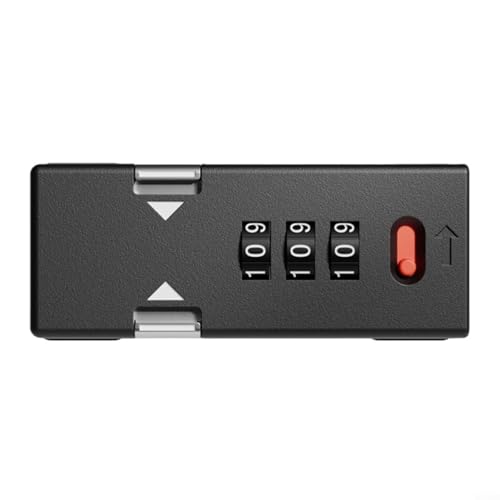 Lastdaytime Verstellbare Länge, Passwortschloss für Schränke, schlüsselloses Zahlenschloss, geeignet für verschiedene Aufbewahrungslösungen, einschließlich Schubladen und Schließfächer (schwarz) Lastdaytime Verstellbare Länge, Passwortschloss für Schränke, schlüsselloses Zahlenschloss, geeignet für verschiedene Aufbewahrungslösungen, einschließlich Schubladen und Schließfächer (schwarz) von Lastdaytime