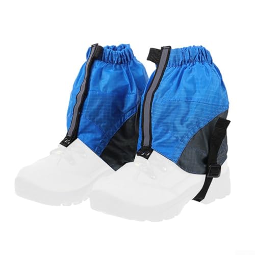 Nylon-Wandergamaschen mit Schutzfunktionen halten Ihre Schuhe sauber und trocken, während Sie im Freien erkunden (blau) von Lastdaytime