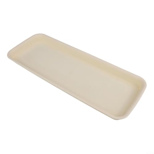 Pflanzschale aus Kunstharz für den Innenbereich, hält Ihr Zuhause sauber und vor verschütteten Böden (Beige XL) von Lastdaytime