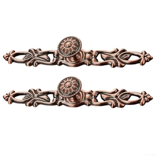 Retro Schrankgriffe aus roter Bronze, Türgriffe im Vintage-Stil für Küchen, Schubladen und Kommoden mit solider Konstruktion von Lastdaytime