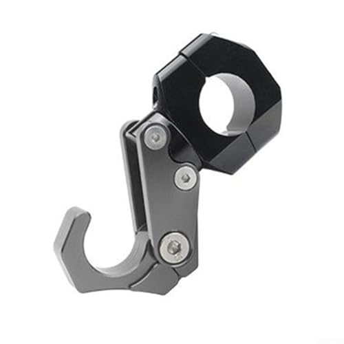 Robuster Motorrad-Gepäckhaken, passend für 22 mm und 30 mm Lenker für einfache Installation () von Lastdaytime