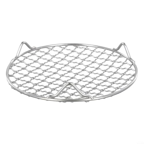 Rundes Kühlgitter aus 201 Edelstahl, zum Grillen, Backen und Kühlen; mit effizientem Design für einfache Reinigung (16,5 cm) von Lastdaytime