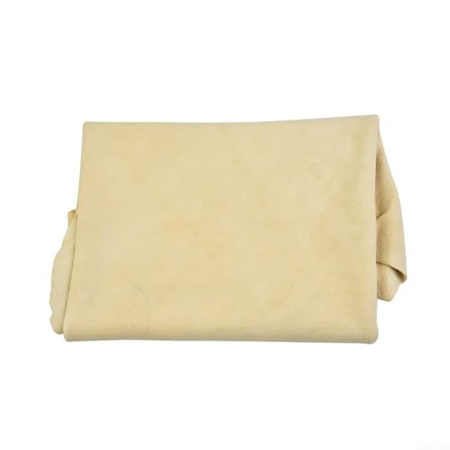 Saugfähiges Reinigungstuch für Auto-Bildschirme, 70 x 40 cm, aus natürlichem Fensterleder, geeignet für Autos, Kameras, Brillen, Uhren, Schmuck, Besteck von Lastdaytime