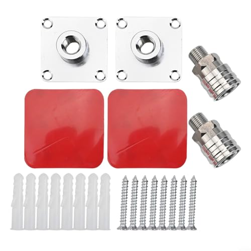 Schaumstoff-Topflappen zur Wandmontage aus Edelstahl, um Ihren Arbeitsplatz aufgeräumt zu halten (zwei pro einzelnes Loch) von Lastdaytime