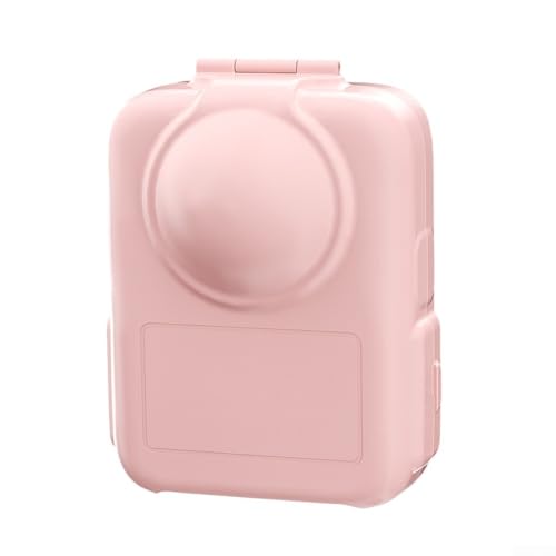 Schutzhülle für OSMO 360, entworfen mit langlebigem, nicht fallendem Objektiv, Bildschirmschutz, robustes ABS-Material und Schnellwechselbasis für verbesserten Kameraschutz und Komfort (Rosa) von Lastdaytime