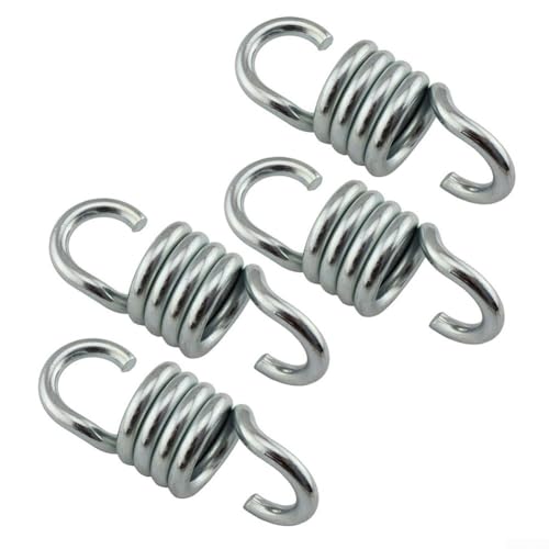 Stabile 7 mm Stahl-Schaukelfedern für Hängestühle und Boxsäcke (4 Stück) von Lastdaytime
