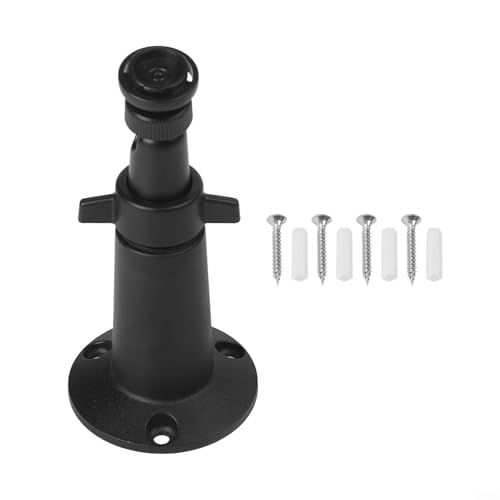 Verstellbare Wandhalterung für Überwachungskamera mit 360-Grad-Drehung und 90-Grad-Neigung, kompatibel mit Blink Outdoor und XT-Modellen, unterstützt bis zu 2,3 kg (Schwarz) von Lastdaytime