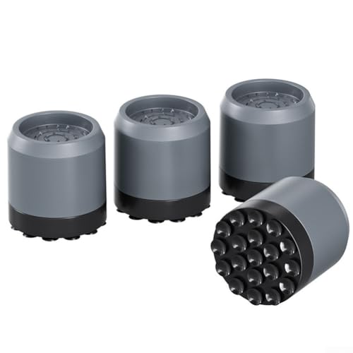 Vibrationsdämpfende Silikon-Pads für Haushaltsgeräte verbessern Leistung und Schutz (grau) von Lastdaytime