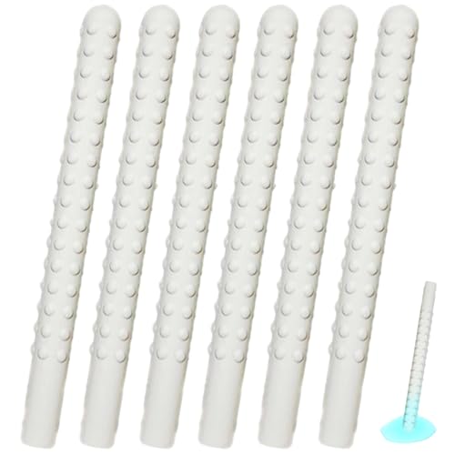 Latebebebe Trocknungsstock 6pcs 0, 5 x 5, Zoll Feuchtigkeit Absorptionsiatomit Trocknungsstab Ersatz Schnell trockener Trockenstab für Silikonspiele von Latebebebe