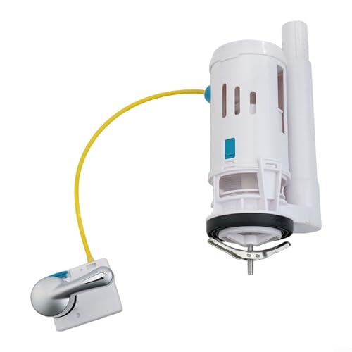 2 Zoll Dual Spülventil für WC-Spülkasten mit Überlaufhebel betätigter Mechanismus Einstellbare Wassersteuerung Geeignet für 2-teilige Toiletten (für) von LatoYard