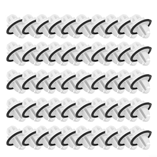 50 Stück Zierleisten Clips für Mercedes Stoßstange Halteclips OEM A9109910000 von LatoYard