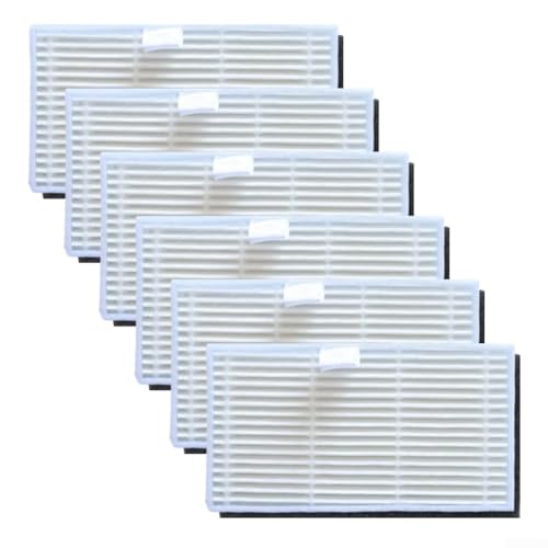 6 Filter für Monsga MS1 MAX Roboter-Staubsauger, wesentliche Teile für effektive Reinigung von LatoYard