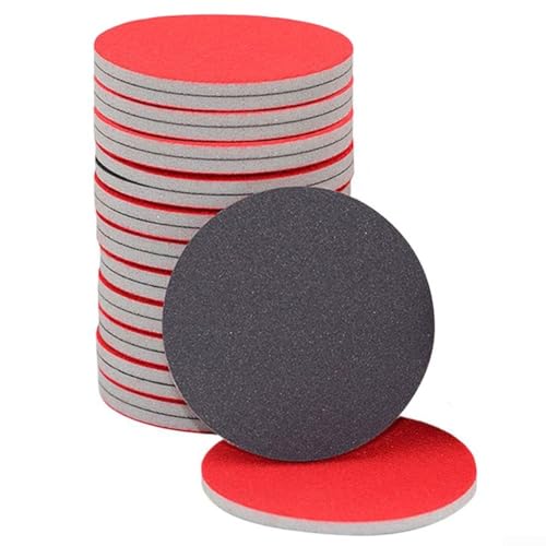 Bowlingkugel-Pflege-Zubehör, 12 Schaumstoff-Schleifpads für den professionellen Gebrauch (12 Stück, 1000) von LatoYard