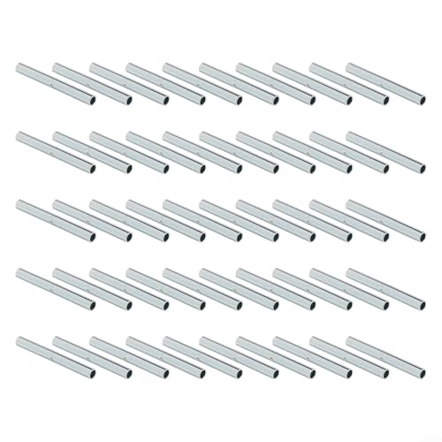 Campingzeltstangen-Verbindungs-Set, 50 Stück, leichte Ersatzrohre für einfache Einrichtung im Freien (5 mm) von LatoYard