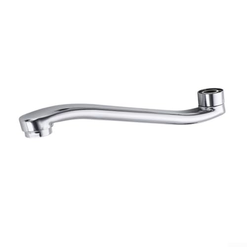 Ersatz-Verlängerungsanschluss für Wasserhahn-Reparatur, Innenwandteil für Bad und Küche, Sanitär, Edelstahl-Konstruktion für zuverlässige Nutzung (22 cm) von LatoYard