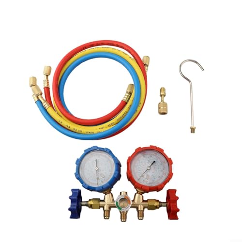 Fortschrittliches Klimaanlagen-Manometer-Kit für R410A R32 R404A für R134A mit Druckmessungen (B) von LatoYard