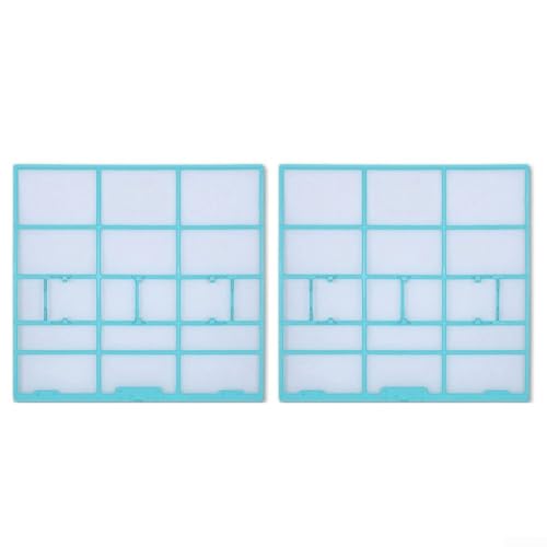 Klimaanlagen-Staubfilter-Zubehör, 2-teiliges Set für Midea Hängeeinheiten, entworfen, um Staubansammlungen zu verhindern und einen saubereren Luftstrom zu fördern (29,7 x 28 cm) von LatoYard