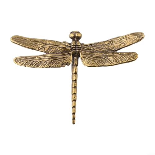 Messing Libelle Handwerk Dekor Einzigartige handgefertigte Tierskulptur für Büro Display von LatoYard