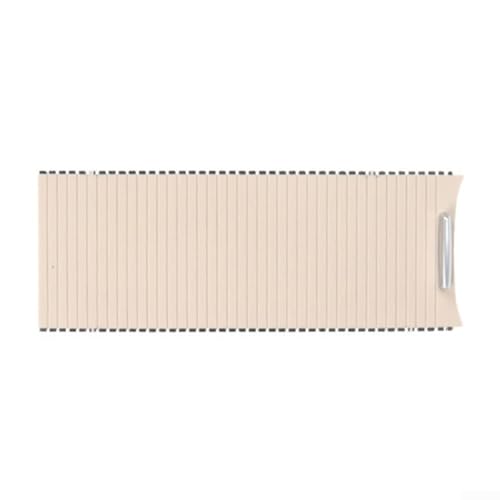 Rollo Getränkehalter Abdeckung für Golf 6 MK6, Innenaufwertung, Einfacher Zugang zu Getränken, 2006 2014 (Beige) von LatoYard