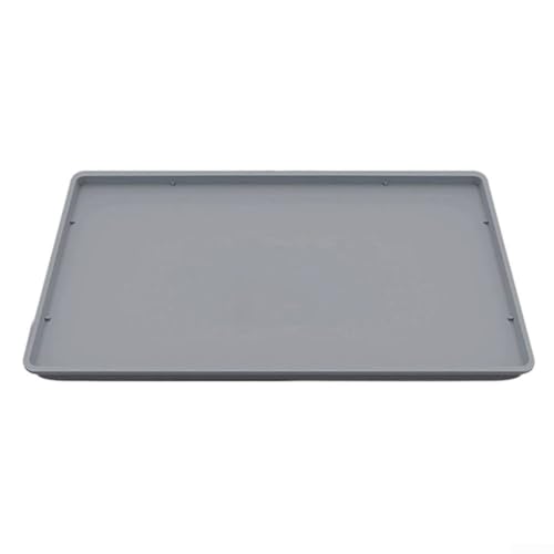 Silikon-Kaffeemaschinenmatte, entworfen, um verschüttete Flüssigkeiten aufzufangen und Arbeitsplatten vor Schäden zu schützen (grau) von LatoYard