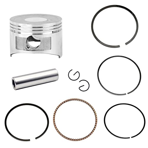 82mm 13101-ZE3-W00 13010-ZE3-003 13010-ZF6-003 Kolbenreparatursatz für Honda GX340 GXV340 EC5000 EG-EM4500X EX4000X EZ4500 EG-EM4500-XE K2 11 HP 337cc 4KW Generator Wasserpumpe Motor (182F) von Latuwa