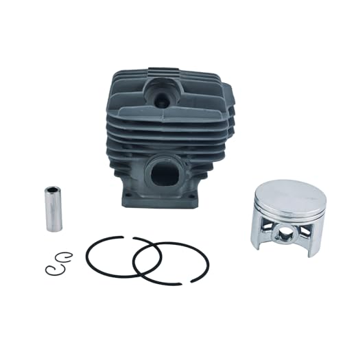 Latuwa 54 mm Big Bore Nikasil überzogener Zylinderkolbenring Montage 11280201217 11280201221 Ersatz für Stihl Kettensäge 046 MS460 MS460C MS460D MS460-Magnum-R MS460R MS460W MS460-WVH MS460-Z -Magnum von Latuwa