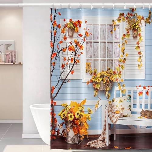Latwerio Duschvorhang Italien 3D Duschvorhang Antischimmel 120 x 200 cm Garten Badezimmer Vorhang Wasserdicht Duschvorhänge Waschbar Bad Vorhäng für Badewanne mit 8 Haken W3610 Latwerio Duschvorhang Italien 3D Duschvorhang Antischimmel 120 x 200 cm Garten Badezimmer Vorhang Wasserdicht Duschvorhänge Waschbar Bad Vorhäng für Badewanne mit 8 Haken W3610 von Latwerio