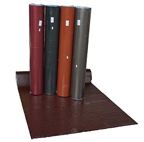 Alu Dachbahn KSK Bitumen mit Alubeschichtung für Dach; Flachdach; Carport; Garage. 10 m2. Metalldach von der Rolle. Selbstklebend Format 1 x 10 m. Farbe Terracotta. Alu Dachbahn KSK Bitumen mit Alubeschichtung für Dach; Flachdach; Carport; Garage. 10 m2. Metalldach von der Rolle. Selbstklebend Format 1 x 10 m. Farbe Terracotta. von Latzel Dämmstoffe