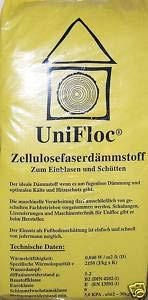 Latzel Dämmstoffe Zellulosedämmung als Fußbodenschüttung Sack 14 kg von Latzel Dämmstoffe