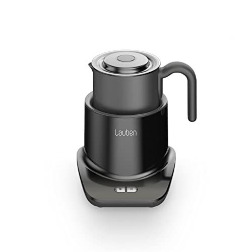 Lauben Milk Frother 550BC Milchaufschäumer Elektrisch 150ml/300ml, Automatische Milchschäumer für Kaffee Cappucino Latte, 500W, Spülmaschinengeeignet, Edestahl Milchaufschäumer, Erhitzen bis 65° von Lauben