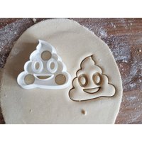 Häufchen Emoji Ausstecher/Poop Fondant Keksausstecher Kekse von StudioLaubenstein
