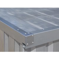 Laubschutzgitter für FLADAFI® Materialcontainer 4m² /SAFE Tank Gefahrstoffcontainer 400 KTC von Säbu