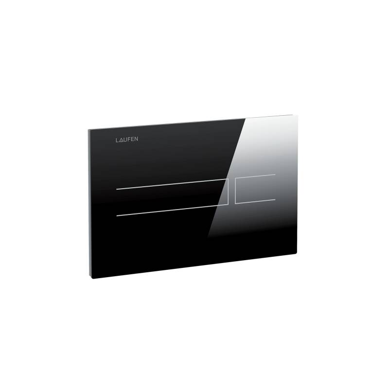 LAUFEN AW3 elektronische Betätigungsplatte, Glas, berührungslos, Dual-Flush, 252x13x162mm, H8956630200001 von Laufen