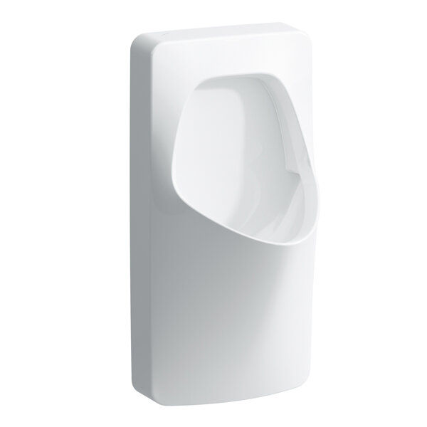 Laufen Antero Absauge-Urinal, L/B/H: 380/365/770 mm, mit Spülrand, mit elektrischer Steuerung, Bluetooth, H841152, Farbe: Weiß Matt von Laufen