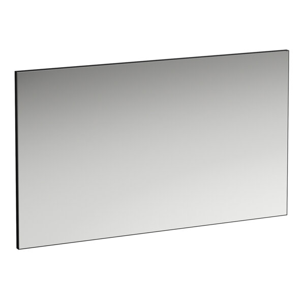 Laufen Frame 25 Spiegel, ohne Beleuchtung, 700x25x1200, Ausführung: Aluminiumrahmen schwarz matt von Laufen
