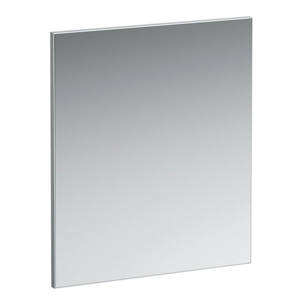 Laufen Frame 25 Spiegel, ohne Beleuchtung, 700x25x600, Ausführung: Aluminiumrahmen glanzeloxiert von Laufen