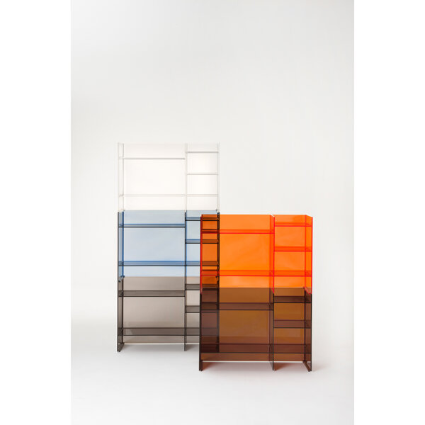 Laufen Kartell Sound-rack Regal, B/T/H: 750/260/530 mm, H3893310, Farbe: Mandarine von Laufen