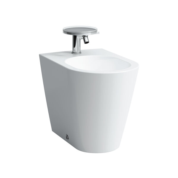 Laufen Kartell Stand-Bidet, 1 Hahnloch, 370x545x430mm, H832331, Farbe: Weiß von Laufen