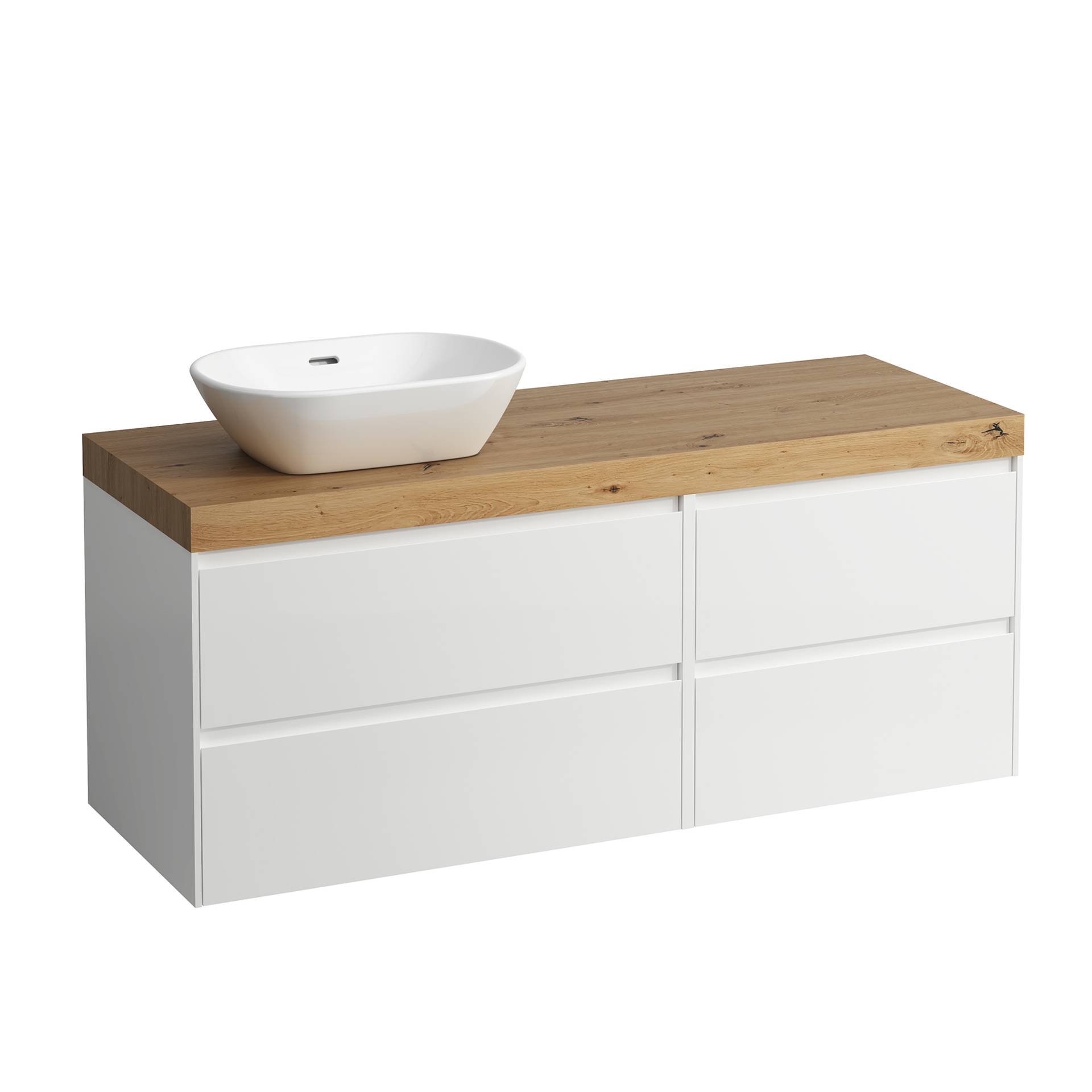 LAUFEN LANI Waschtischplatte wildeiche inklusive Unterschrank, 1 Ausschnitt links, 1370x495x580mm, H4065821122601 LAUFEN LANI Waschtischplatte wildeiche inklusive Unterschrank, 1 Ausschnitt links, 1370x495x580mm, H4065821122601 von Laufen