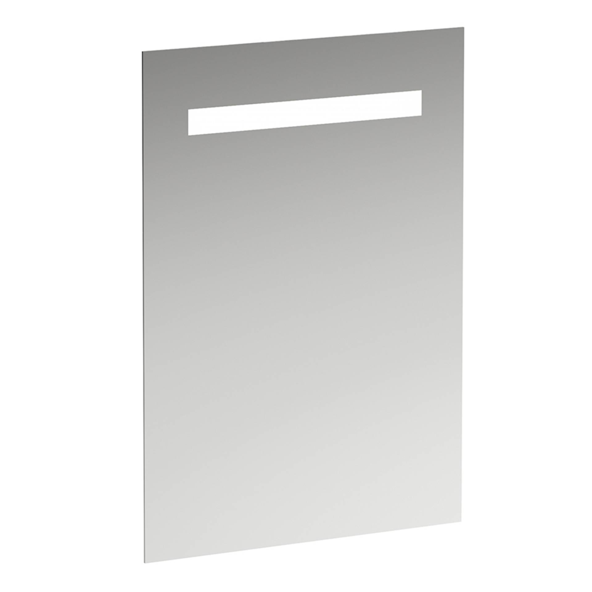 LAUFEN Leelo Spiegel mit integrierter horizontaler LED-Beleuchtung, Aluminiumrahmen, 550 mm, Version für externen Lichtschalter, H4476219501441 LAUFEN Leelo Spiegel mit integrierter horizontaler LED-Beleuchtung, Aluminiumrahmen, 550 mm, Version für externen Lichtschalter, H4476219501441 von Laufen
