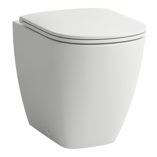 Laufen Lua Stand-Tiefspül-WC, Abgang waagerecht oder senkrecht, 360x520mm, H823081, Farbe: Weiß von Laufen