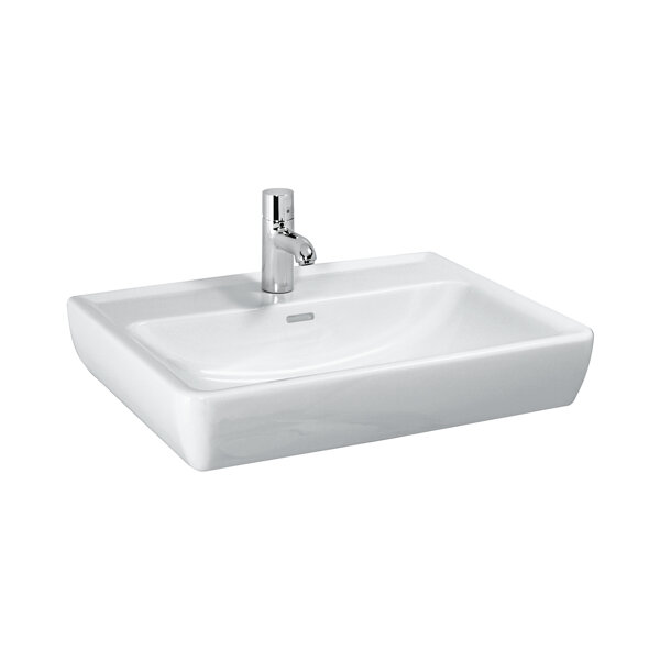 Laufen PRO A Waschtisch, 1 Hahnloch, mit Überlauf, 650x480mm, H8189530001041, Farbe: Pergamon von Laufen