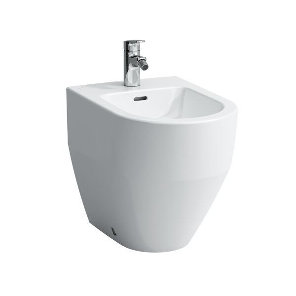 Laufen PRO Stand-Bidet, 1 Hahnloch, 530x360mm, H832952, Farbe: Weiß mit LCC Active von Laufen