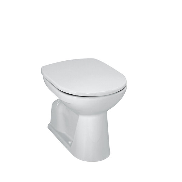 Laufen PRO Stand-Tiefspül-WC, Abgang senkrecht, 360x470mm, H821957, Farbe: Weiß von Laufen