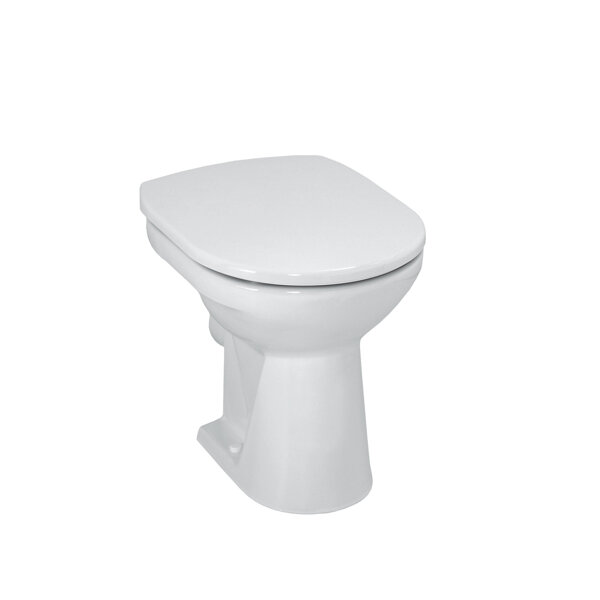 Laufen PRO Stand-Tiefspül-WC, Abgang waagerecht, 360x470mm, H821956, Farbe: Manhattan von Laufen